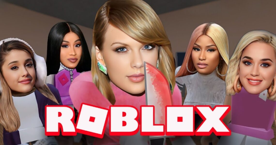 Celebrities Playing ROBLOX | Taylor’s Murder Mystery