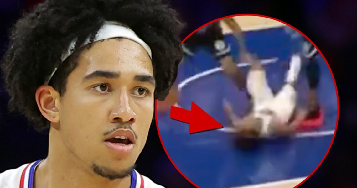 76ers Jared McCain Hospitalized After Scary Fall During Game