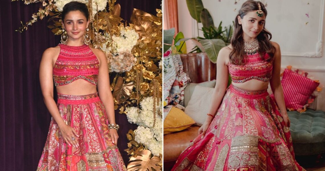 Alia Bhatt gets ‘sustainable queen’ tag as she rewears her Mehendi outfit to Manish Malhotra’s Diwali bash; netizens say ‘This is called normalizing’