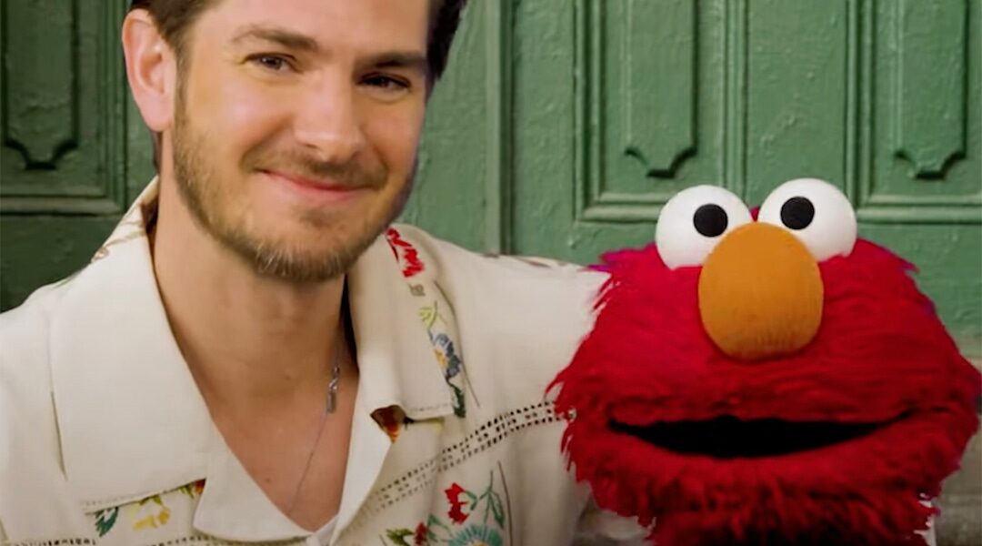 Andrew Garfield and Elmo’s Conversation About Grief Will Make You Cry