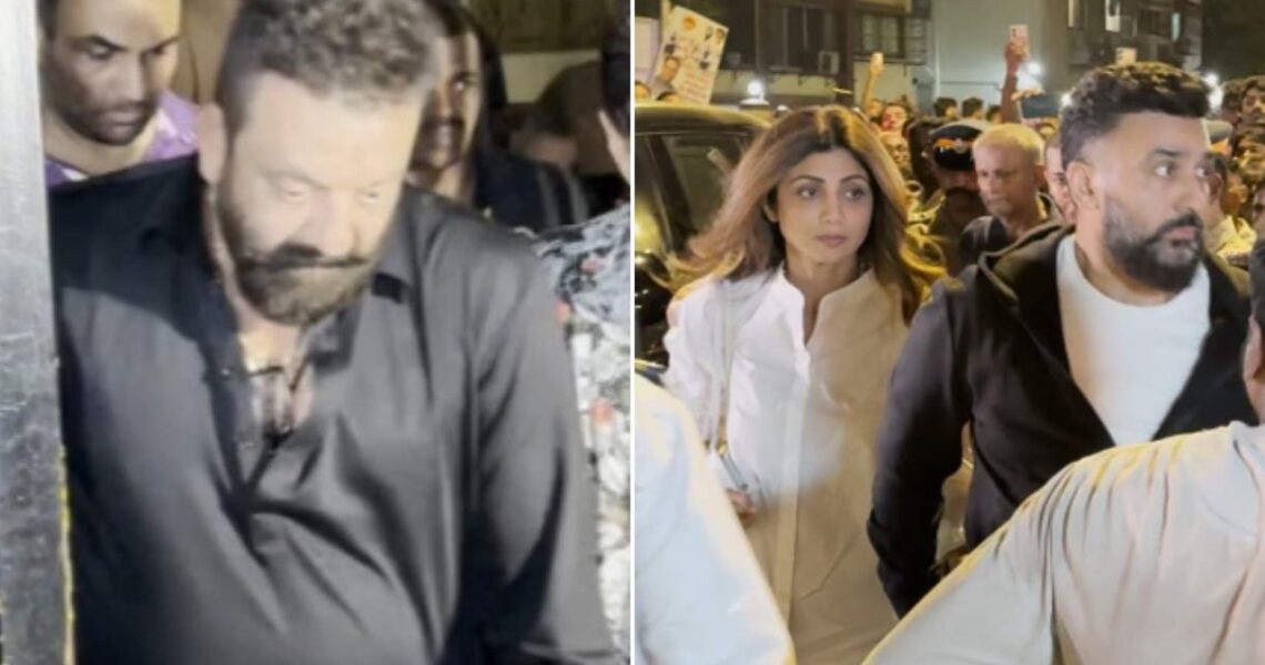 Baba Siddique shot dead: Shilpa Shetty breaks down as she reaches Lilavati Hospital with Raj Kundra; Sanjay Dutt and others arrive