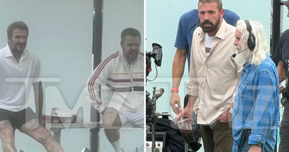 Ben Affleck Directing Stella Beer Commercial Starring Matt Damon, David Beckham