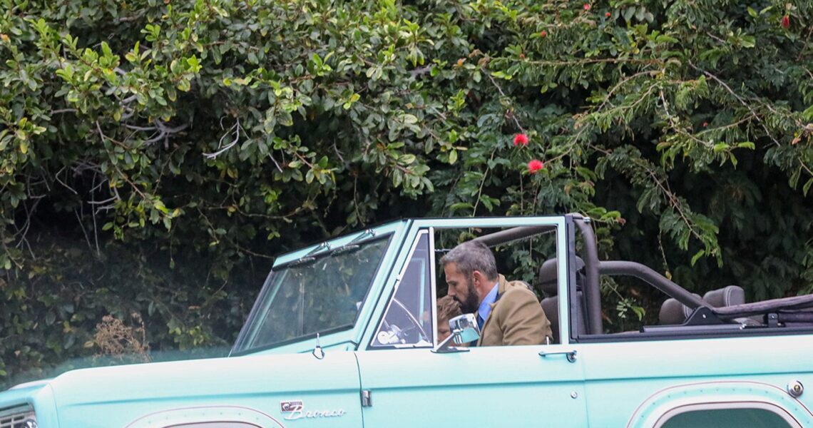 Ben Affleck’s Electric Ford Bronco Breaks Down on Freeway With Son in Tow