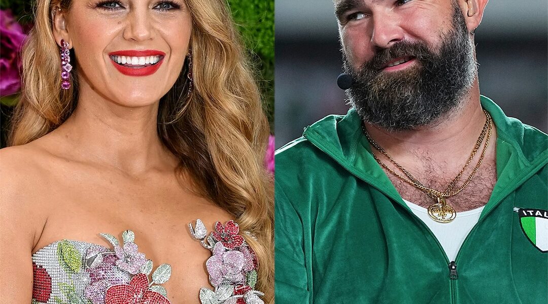 Blake Lively Responds After Jason Kelce Reviews One of Her Movies