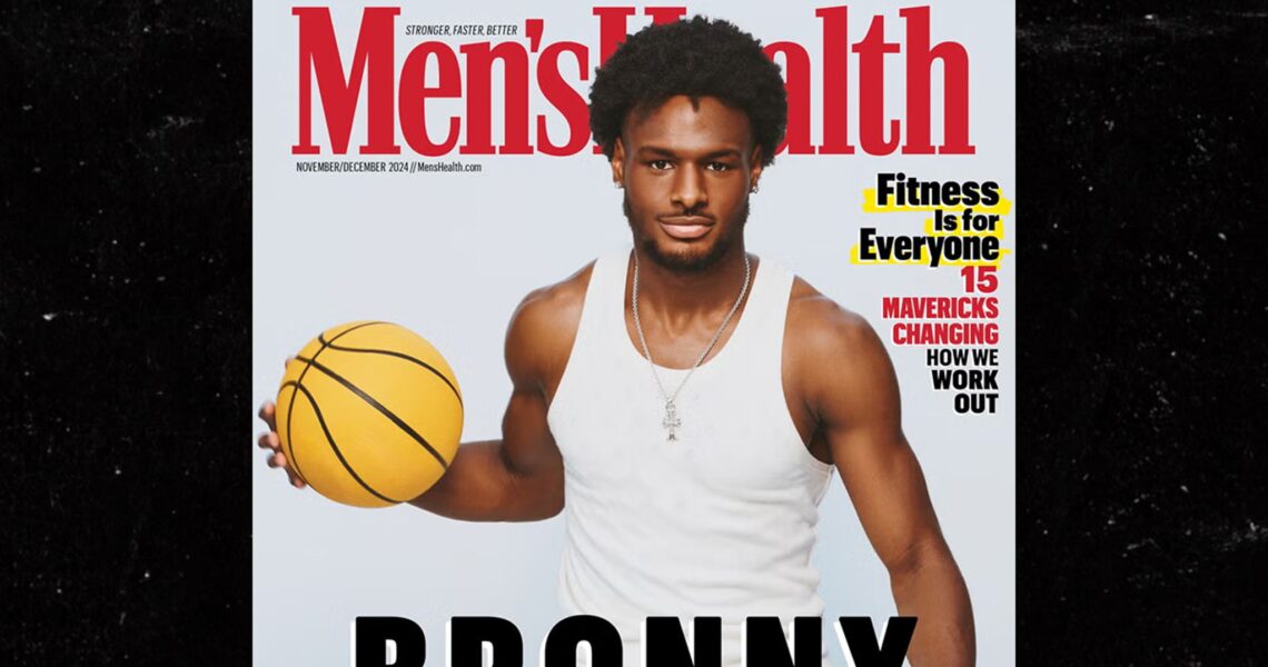 Bronny James Lands Cover Of Men’s Health Magazine, Talks Cardiac Arrest