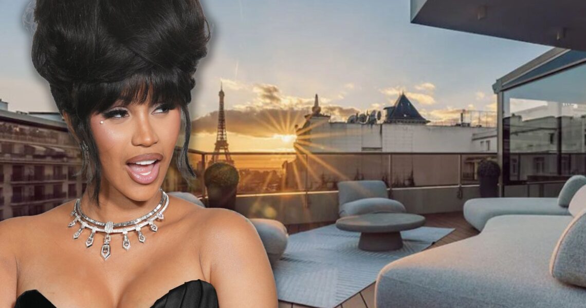 Cardi B Stays at $50,000-Per-Night Paris Airbnb Leading Up to Birthday