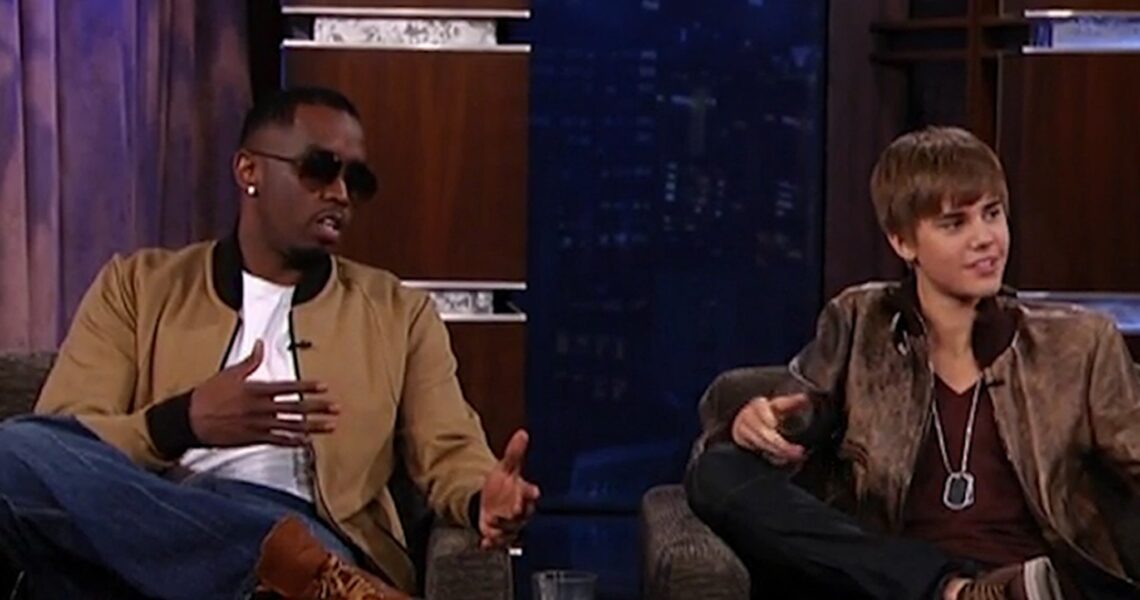 Diddy and Justin Bieber Seen Together in Resurfaced 2011 Video on Jimmy Kimmel