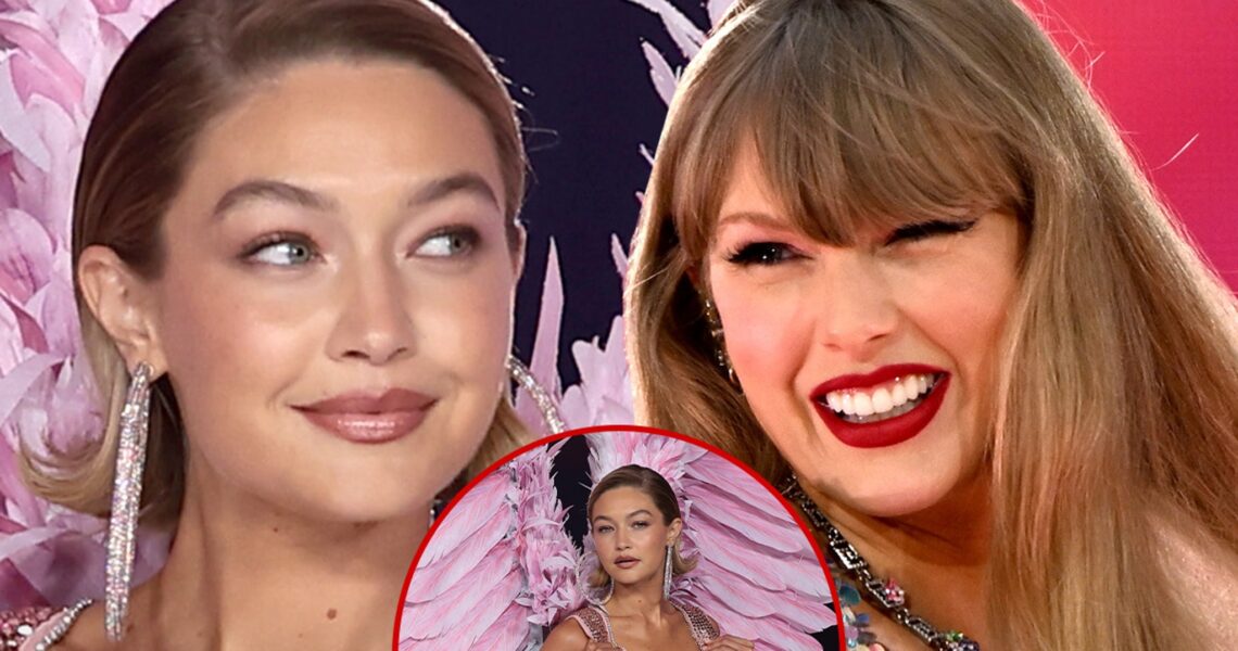 Gigi Hadid Channels Taylor Swift During Victoria’s Secret Fashion Show