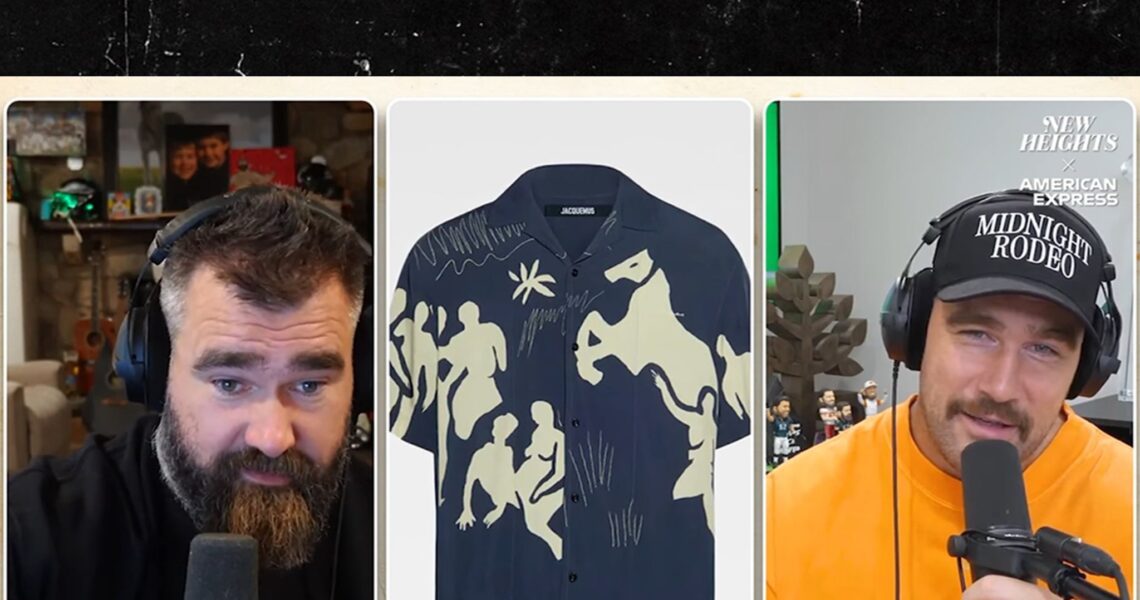 Jason Kelce Roasts Travis’ Shirt For Swift Date Night, Looks Like A ‘Horse C***’