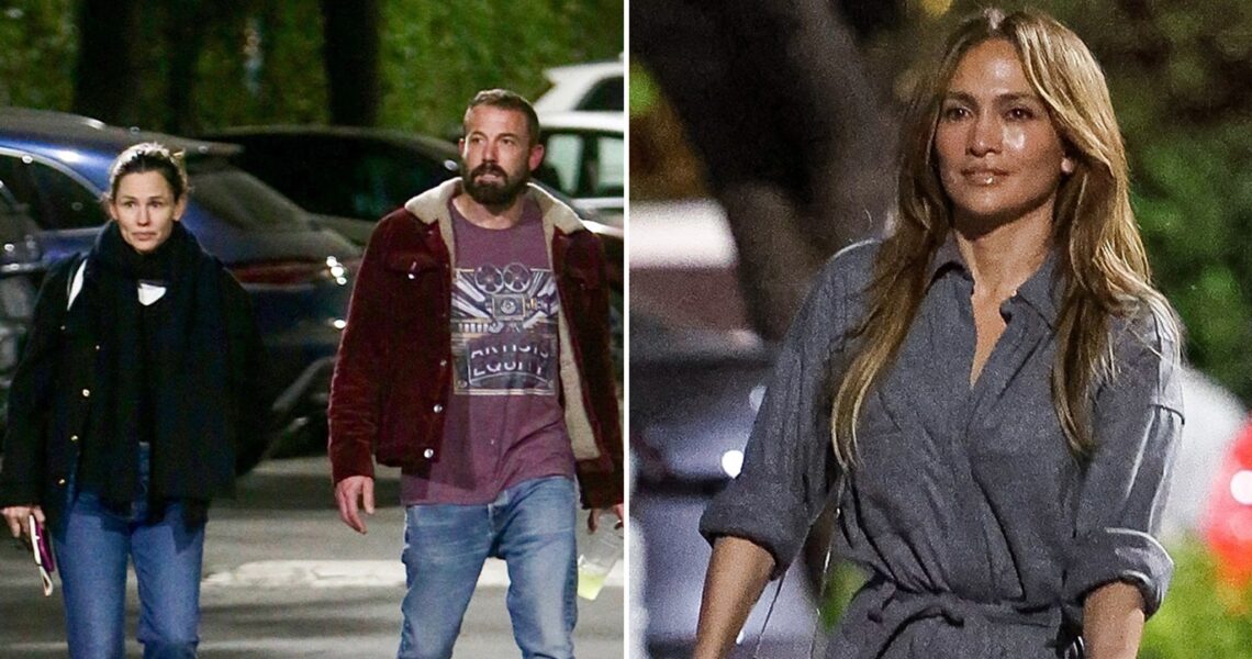 Jennifer Lopez, Ben Affleck and Jennifer Garner Attend Same Event in L.A.