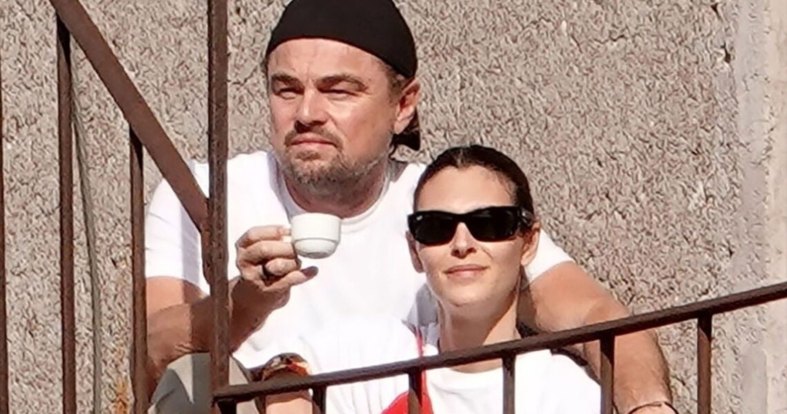 Leonardo DiCaprio Snuggles Up With Girlfriend Vittoria Ceretti In Rome