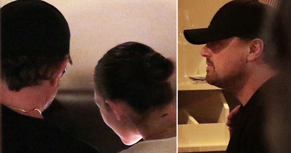 Leonardo DiCaprio and Girlfriend Vittoria Ceretti Take Parents To Dinner In Rome