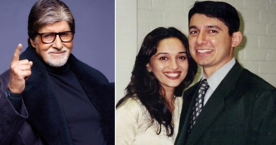 Madhuri Dixit- Shriram Nene Anniversary: When actress revealed her husband only recognized Amitabh Bachchan at their wedding reception