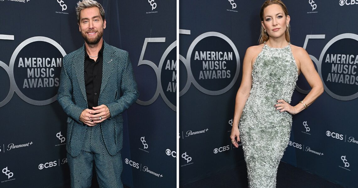 Mariah Carey and Other Stars Attend 50th Anniversary of American Music Awards