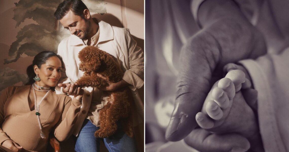 Masaba Gupta and Satyadeep Misra blessed with baby girl; couple shares FIRST glimpse of little one in official announcement