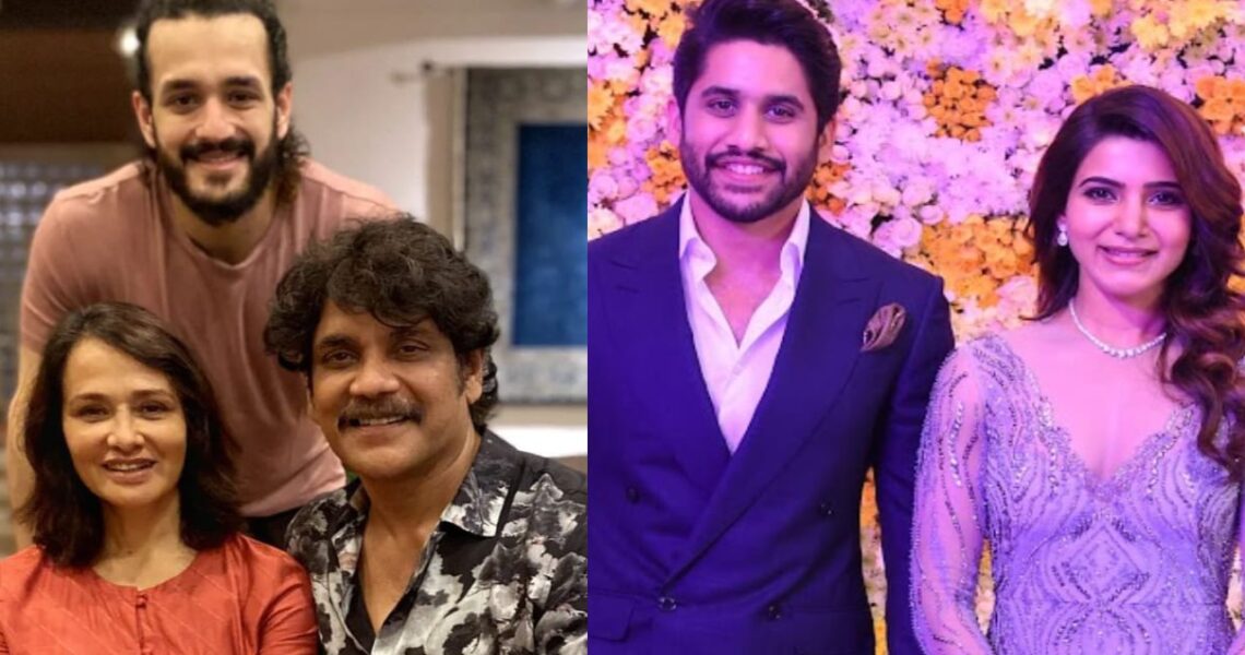 Nagarjuna’s wife Amala, son Akhil Akkineni STRONGLY REACT to Telangana minister claiming KTR is reason behind Naga Chaitanya-Samantha’s divorce