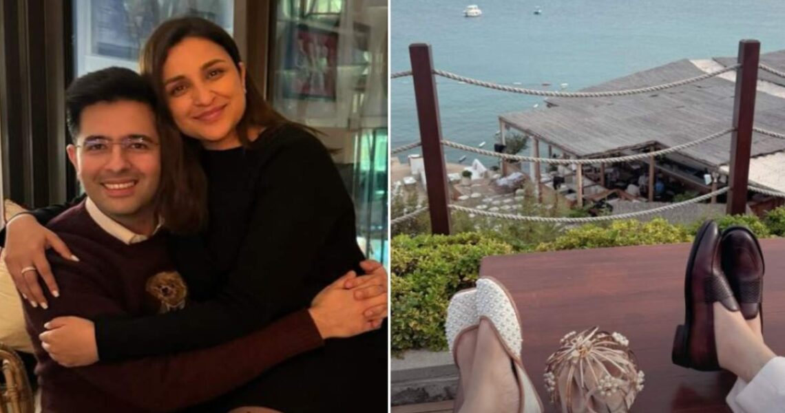 Parineeti Chopra calls hubby Raghav Chadha ‘mine’ as they enjoy seaside moment at a wedding in Turkey; PIC