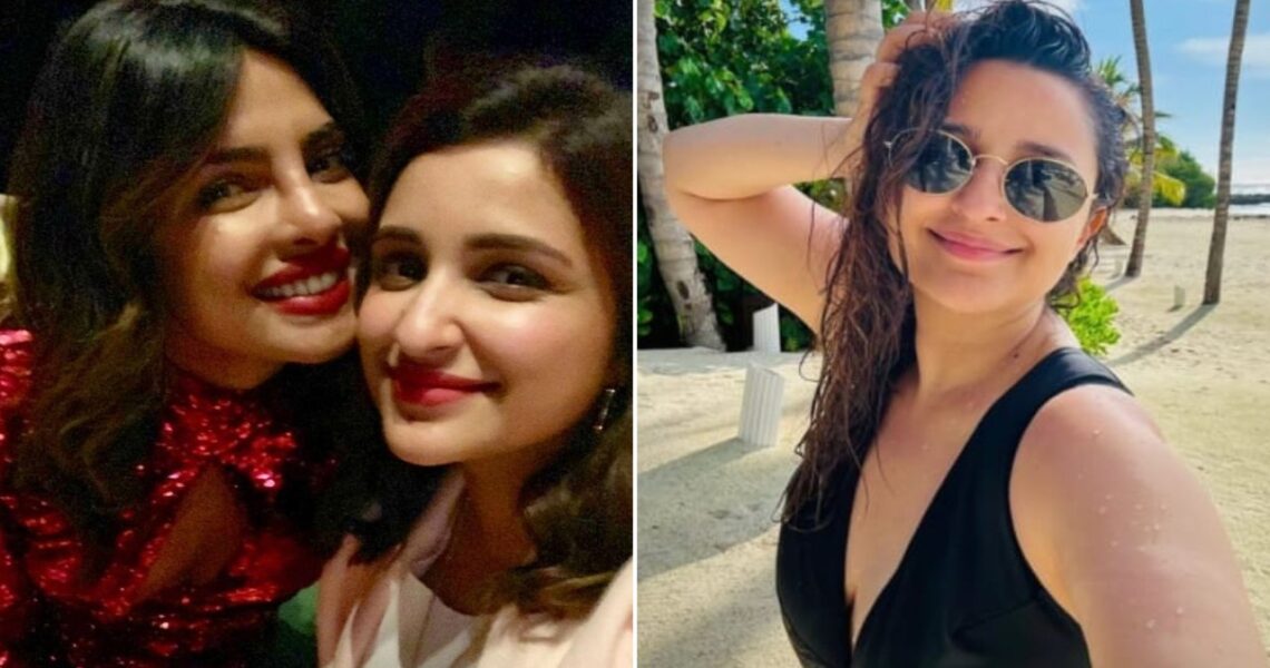 Priyanka Chopra posts special birthday wish for ‘Tisha’ aka Parineeti Chopra; shares her stunning beach selfie; ‘Sending you….’