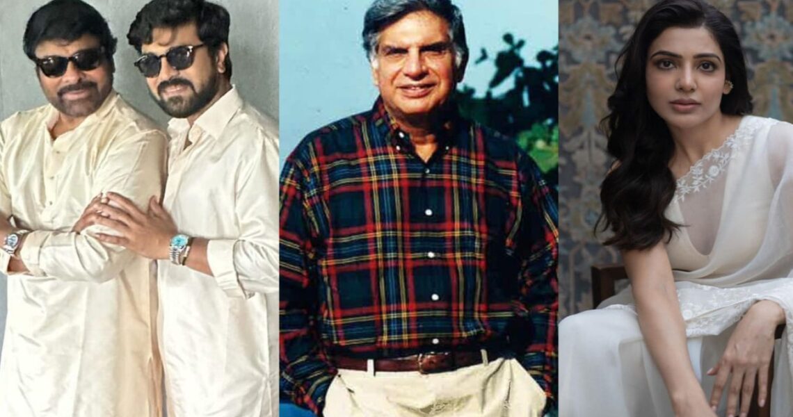 Ratan Tata passes away at 86: Chiranjeevi, Ram Charan, Samantha, Naga Chaitanya and others pay tribute to the revolutionary industrialist