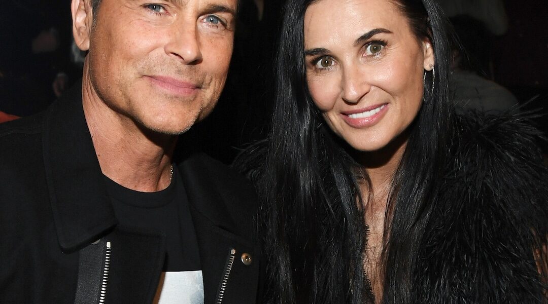 Rob Lowe Admits to “Brat Pack” Romance With Demi Moore