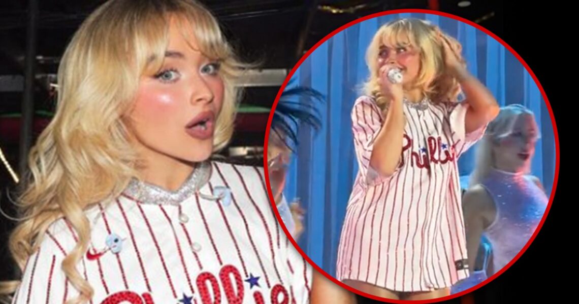 Sabrina Carpenter Flaunts Sexy Phillies ‘Fit Before Pivotal NLDS Game 4 Vs. Mets