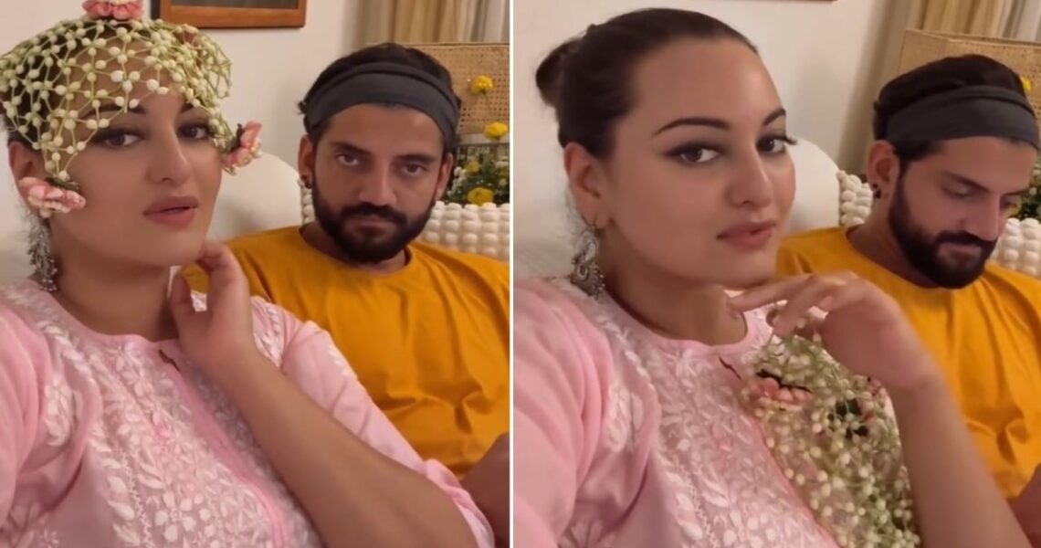 Sonakshi Sinha’s hubby Zaheer Iqbal has valid reason for keeping his 1st Karwa Chauth fast and many husbands will agree; don’t miss the end: WATCH