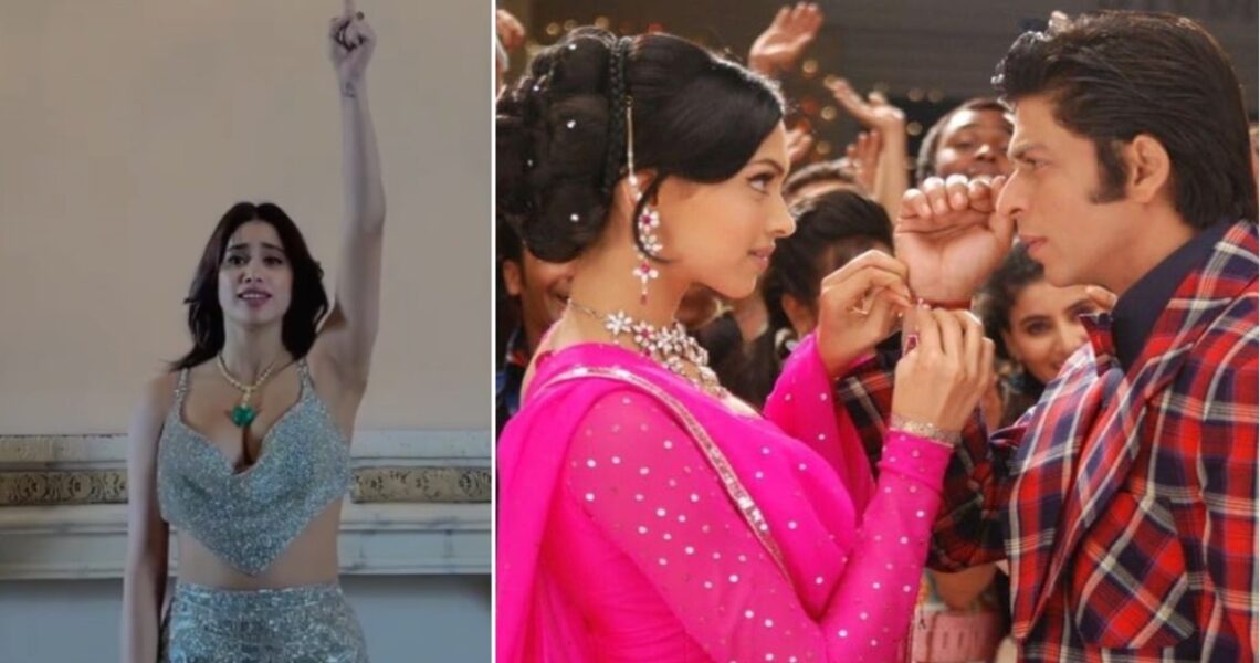 THROWBACK: When Janhvi Kapoor recreated iconic scene of Om Shanti Om starring Shah Rukh Khan and Deepika Padukone; WATCH