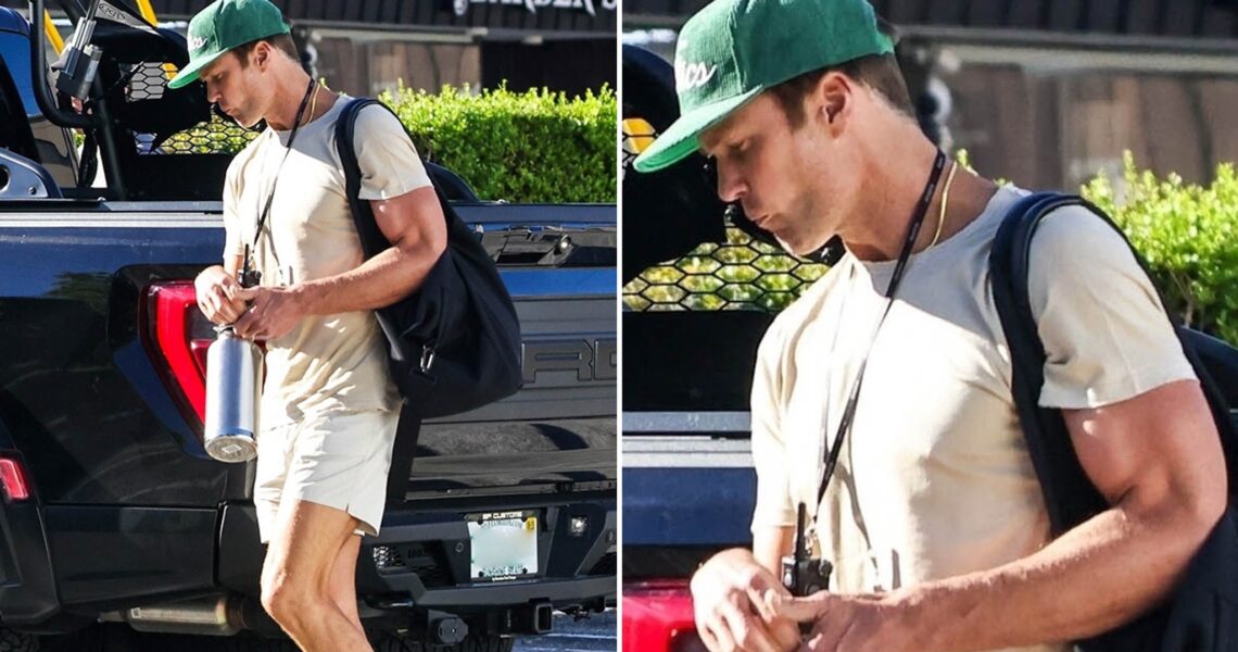 Tom Brady Shows Off Bulging Biceps After Gym Session