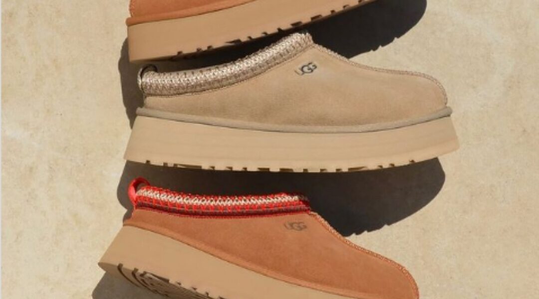 UGG Tazz Platform Slippers and Dupes