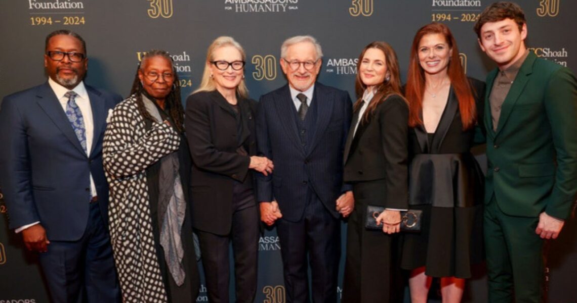 ‘Vault Of Irrefutable Truth’: Meryl Streep Honors Steven Spielberg And Shoah Foundation With Moving Speech At Humanity Gala