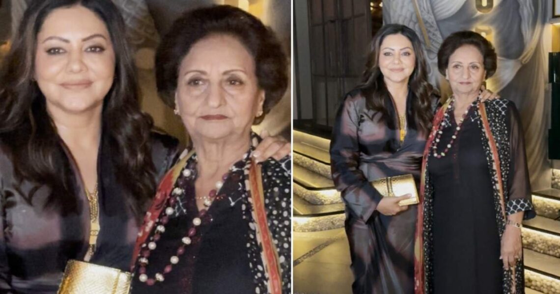 WATCH: Gauri Khan arrives like a queen at Siddharth Anand’s wife Mamta’s birthday bash; poses with mom Savita Chhibber