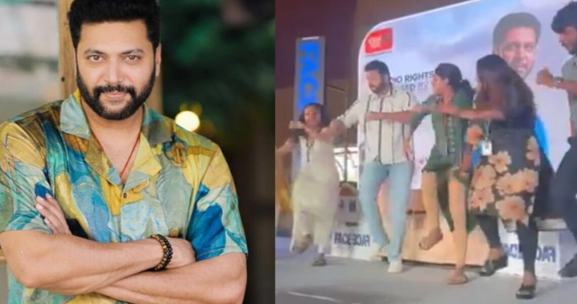 WATCH: Jayam Ravi sets the ultimate party mood as he dances to Makkamishi from Brother