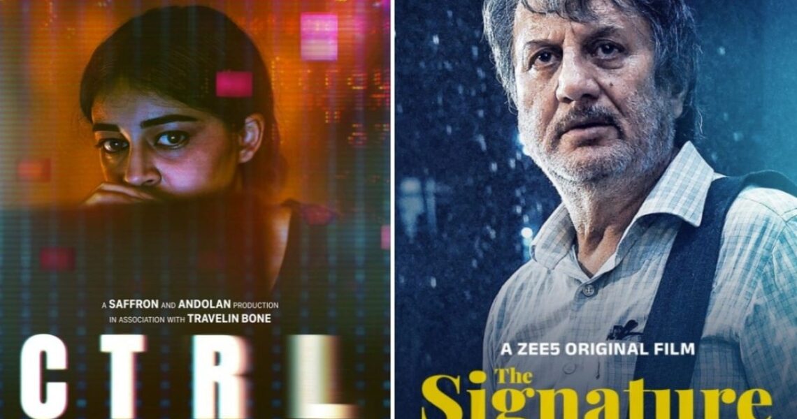 What to watch this weekend: Ananya Panday’s thriller CTRL to Anupam Kher and Mahima Chaudhry’s The Signature