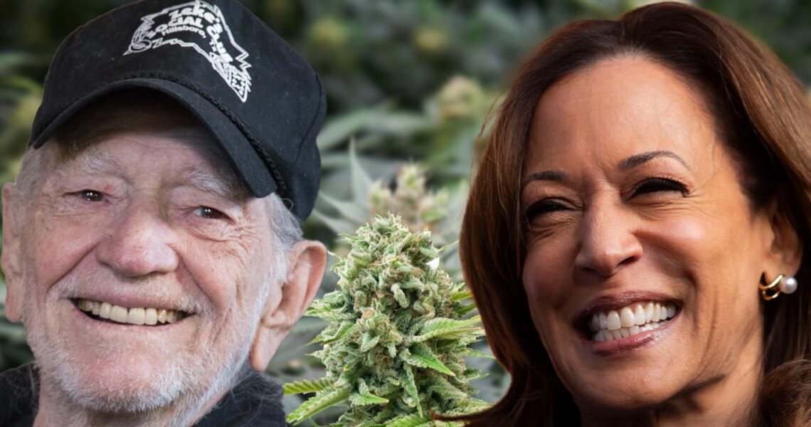 Willie Nelson Organizes Cannabis Community Event to Support Kamala Harris